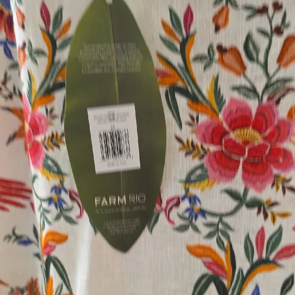 Farm Rio Floral White Dress - Picture 6 of 10